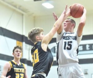 Zack Shannon scores 22 in Preston's comeback against Philip Barbour